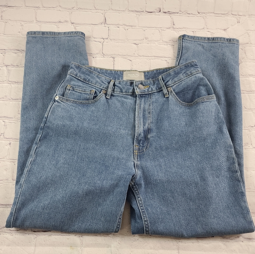 Everlane Women's High Rise Jeans - Light Blue